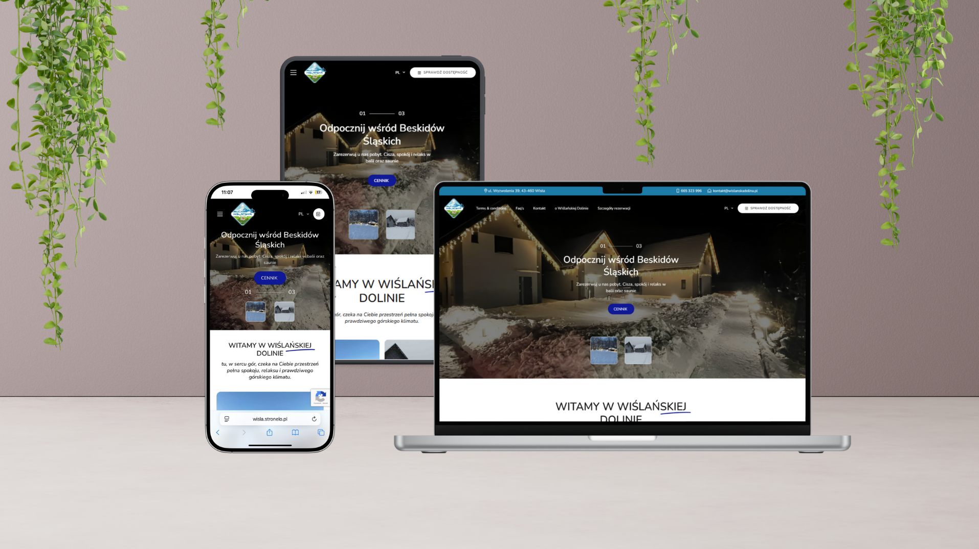 wislanskadolina.pl - strona www