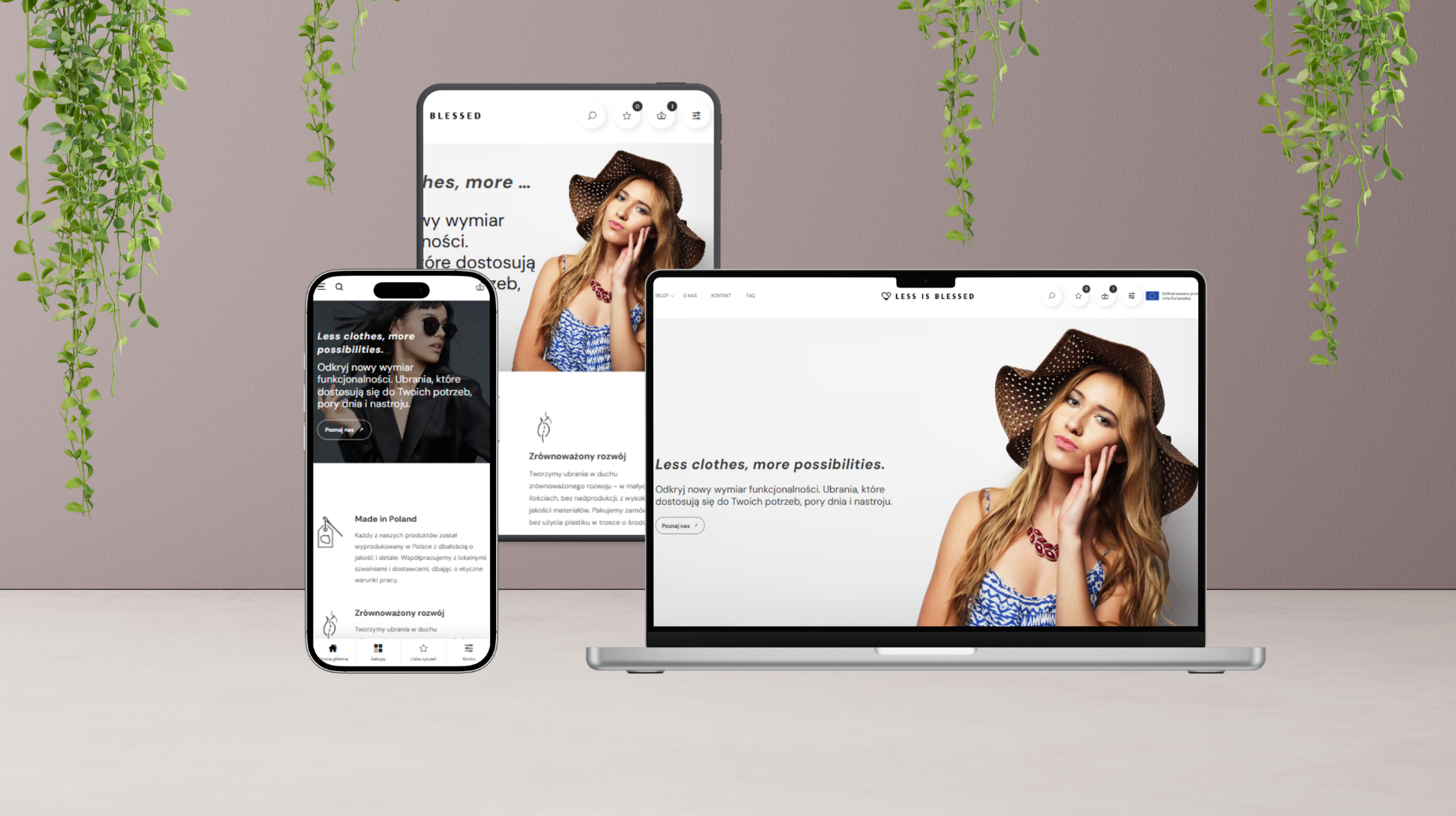 lessisblessed.pl - sklep internetowy
