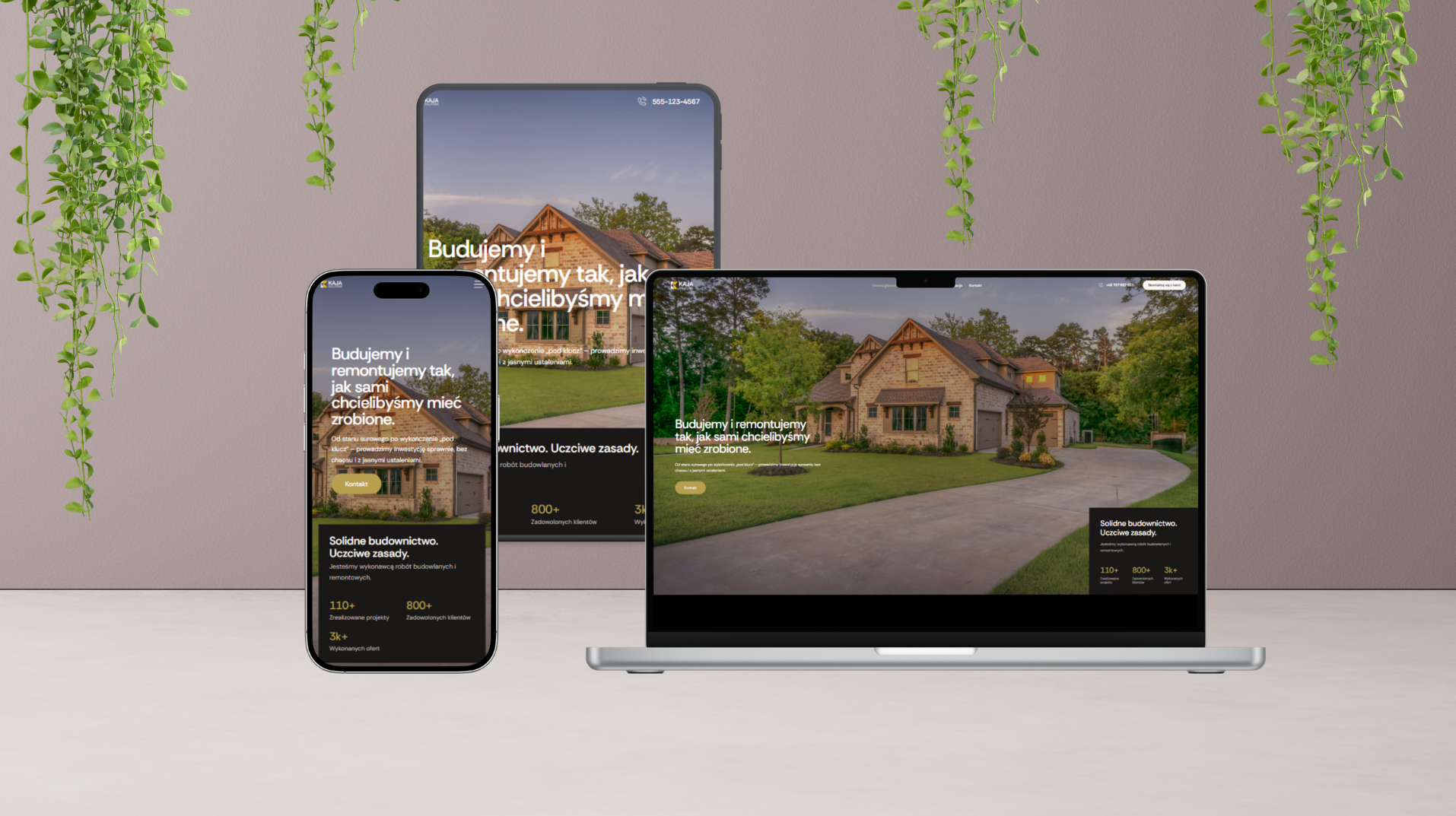 kajabudownictwo.pl - strona internetowa